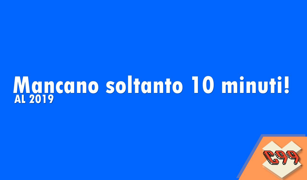 Mancano soltanto 10 minuti all'anno nuovo! @Creeperiano99Channel [...]
