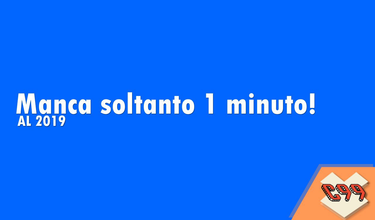 SOLO UN MINUTO AL 2019! @Creeperiano99Channel [...]