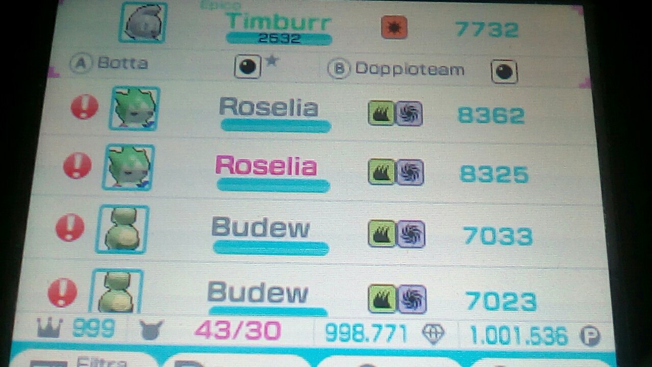 Tutti i pokémon belli forti e Rango 999, su Pokémon Rumble World @Creeperiano99Channel @NintendoHack[...]