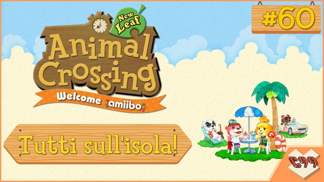 Animal Crossing New Leaf 🇮🇹: Tutti sull'isola! #60 - Acquazzone sull'isola! https://youtube.com/wa[...]