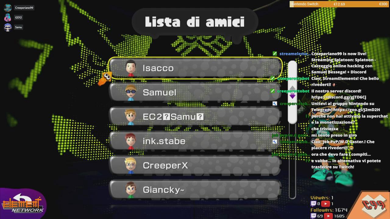 Siamo in diretta! @Creeperiano99Channel [...]