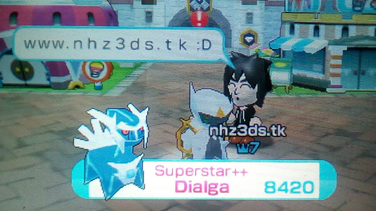 Un bel Dialga 😃 @Creeperiano99Channel @NintendoHacking [...]