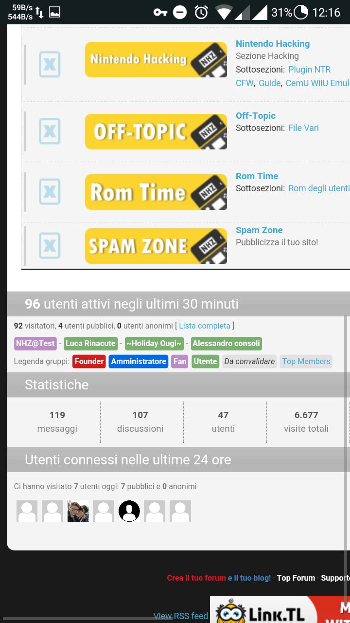 STA ESPLODENDO IL FORUM  telegram [...]