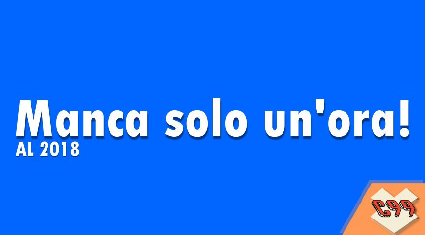 Manca soltanto un'ora al 2018! @Creeperiano99Channel  telegram [...]