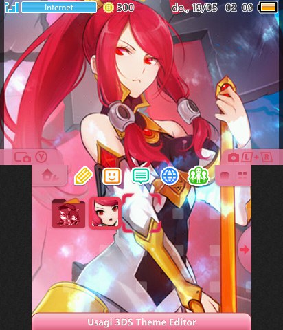 Blazblue Izayoi By Nidethehero Theme Themes Ds