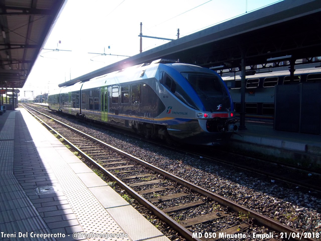 #MD050 #Minuetto a #Empoli 21/04/2018 @trenicreeperotto