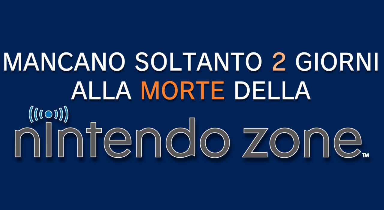 ❗️Mancano soltanto 2 giorni alla morte della #NintendoZone! #RIP❗️ @Creeperiano99Channel @NintendoHa[...]
