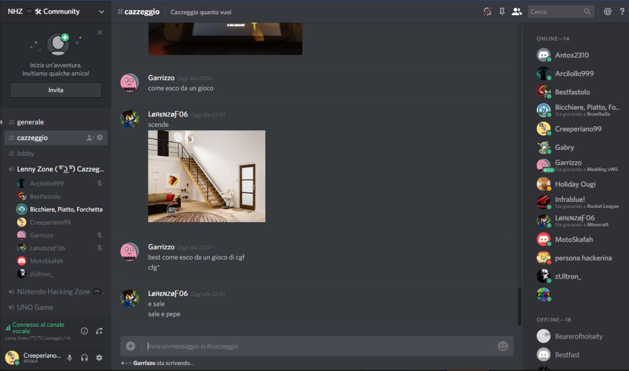 Altra gente si aggiunge su Discord http://bit.ly/2EeVwiz @Creeperiano99Channel [...]